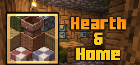 Скачать Hearth & Home для Minecraft 1.19.1