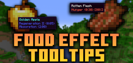 Скачать Food Effect Tooltips для Minecraft 1.20.1