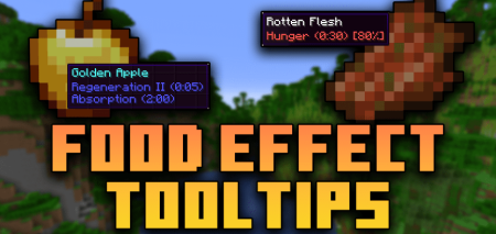  Food Effect Tooltips  Minecraft 1.20.2