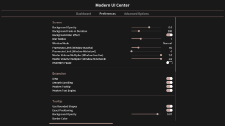  Modern UI  Minecraft 1.19.4