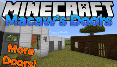  Macaws Doors  Minecraft 1.20.2