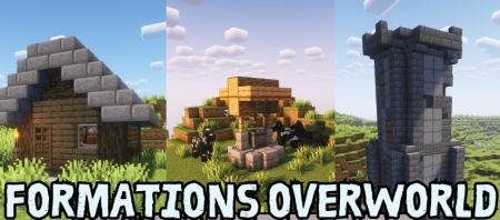 Скачать Formations Overworld для Minecraft 1.20.1