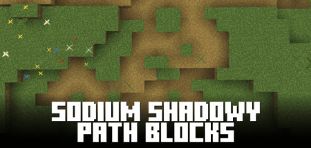 Скачать Sodium Shadowy Path Blocks для Minecraft 1.19.4
