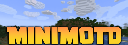 Скачать MiniMOTD для Minecraft 1.20.1