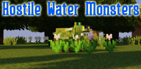 Скачать Hostile Water Monsters для Minecraft 1.20.1