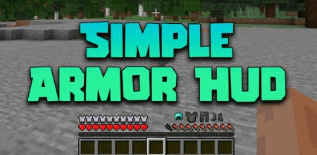 Скачать Simple Armor Hud для Minecraft 1.20