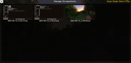 Скачать Screenshot Viewer для Minecraft 1.19.4