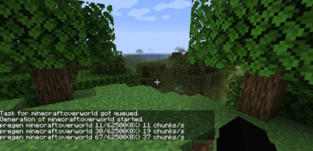 Скачать World Pre Generator для Minecraft 1.19.4