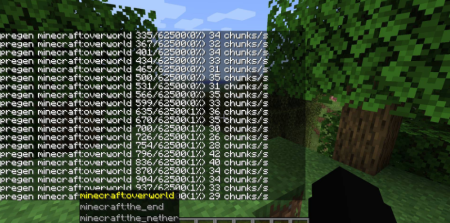 Скачать World Pre Generator для Minecraft 1.19.4