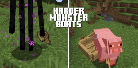  Harder Monster Boats  Minecraft 1.19.4