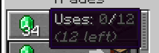  Trade Uses  Minecraft 1.20.2