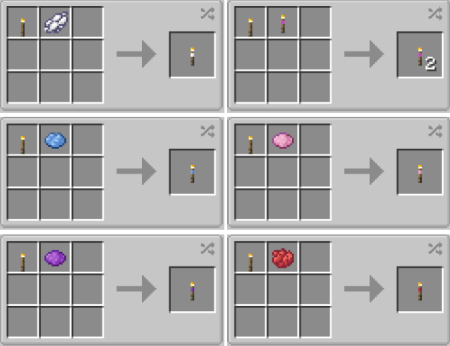  Banded Torches  Minecraft 1.20.2