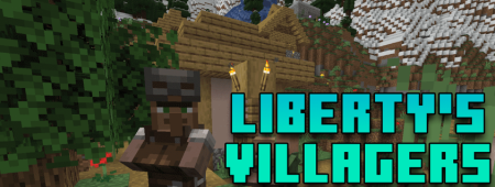 Скачать Liberty’s Villagers для Minecraft 1.20.1