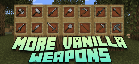 Скачать More Vanilla Weapons для Minecraft 1.20.2