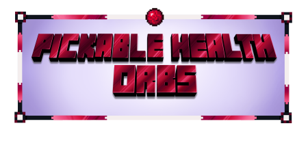 Скачать Pickable Health Orbs для Minecraft 1.20.1