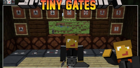 Скачать Tiny Gates для Minecraft 1.20