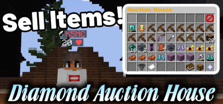 Скачать Diamond Auction House для Minecraft 1.20.2