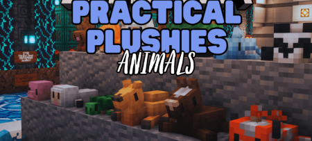 Скачать Practical Plushies: Animals для Minecraft 1.20