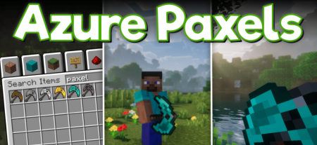 Скачать Azure Paxels для Minecraft 1.20.1