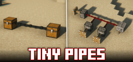 Скачать Tiny Pipes для Minecraft 1.19.3