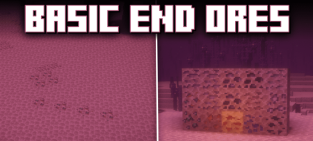 Скачать Basic End Ores для Minecraft 1.19.2