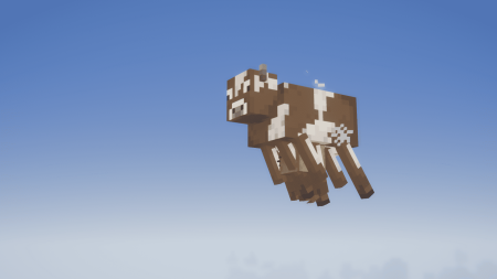 Скачать The Ghast Cow для Minecraft 1.20.1