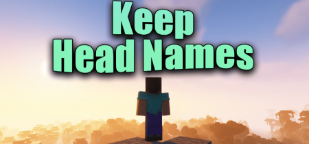 Скачать Keep Head Names для Minecraft 1.20.2