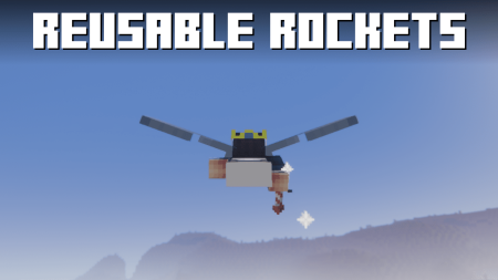 Скачать Reusable Rockets для Minecraft 1.20.2