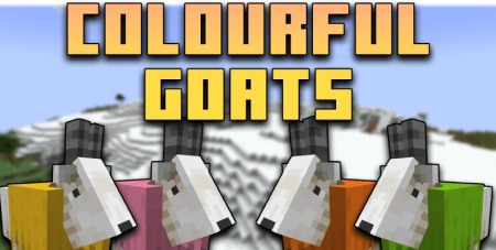  Colourful Goats  Minecraft 1.20.2