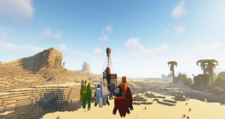 Скачать Colourful Llamas для Minecraft 1.20.2