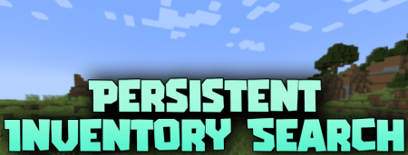  Persistent Inventory Search  Minecraft 1.20.1