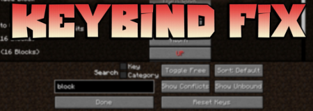 Скачать Keybind Fix для Minecraft 1.20.1
