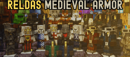 Скачать Reldas Medieval Armor для Minecraft 1.19.4