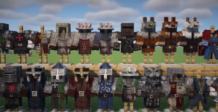 Скачать Reldas Medieval Armor для Minecraft 1.20.1