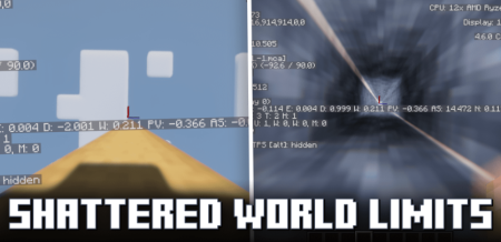 Скачать Shattered World Limits для Minecraft 1.19.4