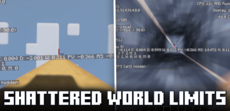  Shattered World Limits  Minecraft 1.20.1