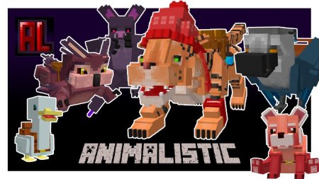 Скачать Animalistic для Minecraft 1.19.4
