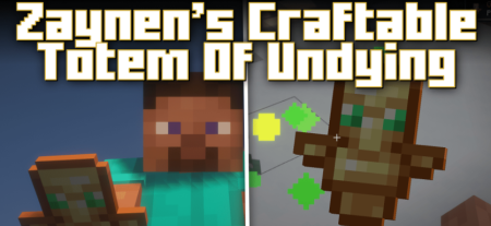 Скачать Zaynen’s Craftable Totem of Undying для Minecraft 1.20.1