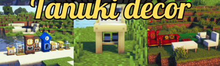  Tanuki Decor  Minecraft 1.19.2