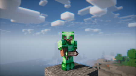 Скачать Pure Emerald Tools для Minecraft 1.20.4
