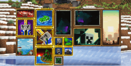 Скачать Leons Dungeons Paintings для Minecraft 1.20.1