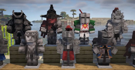 Скачать Soul Like Armors Reworked для Minecraft 1.20.1