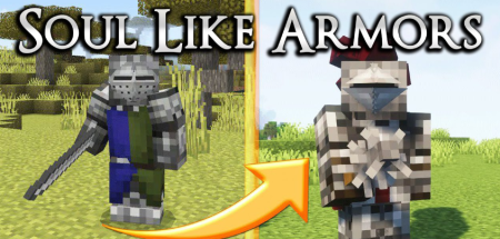 Скачать Soul Like Armors Reworked для Minecraft 1.20.1