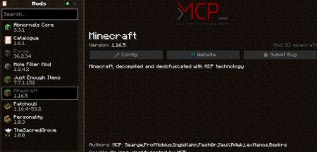 Скачать Catalogue для Minecraft 1.20.1