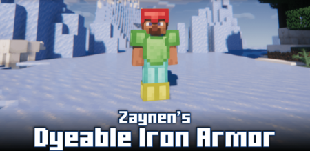 Скачать Zaynen’s Dyeable Iron Armor для Minecraft 1.20.1