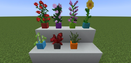  Flower Pots Plus  Minecraft 1.20.4