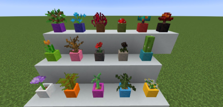 Скачать Flower Pots Plus для Minecraft 1.20.4