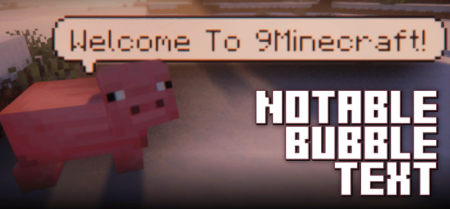 Скачать Notable Bubble Text для Minecraft 1.20.1