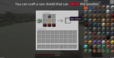 Скачать Rain Shield для Minecraft 1.20.4