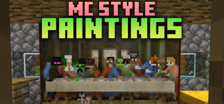 Скачать MC Style Paintings для Minecraft 1.19.4